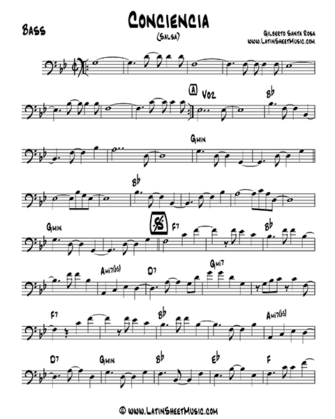 Salsa Bass Lines, Salsa Bass Tumbao, Salsa Bass Pattern, Salsa Bass Sheet Music, Salsa Bass Lessons